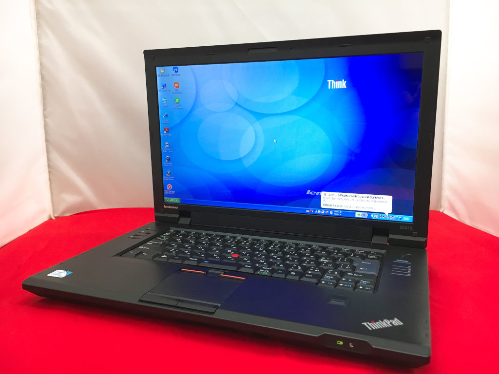 Lenovo ThinkPad SL510 WindowsXP Professional (HDDリカバリ) / WPS