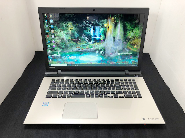 東芝 dynabook T67/VG CPU:Corei5-6200U 2.3GHz / メモリ:4GB / HDD:1TB / 画面17.3