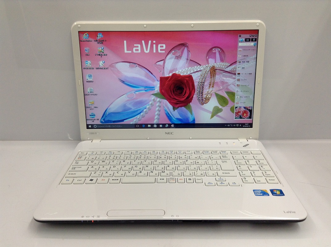 NEC PC-LS550DS6W NEC NEC PC-LS550DS6W 中古ノートパソコンが激安販売