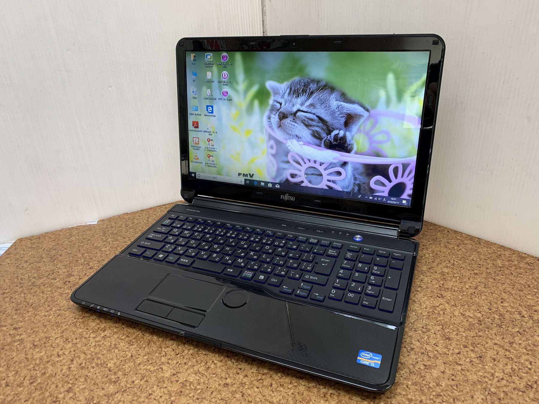 ○富士通lifebook AH54 i5-2450M SSD240GB#2290