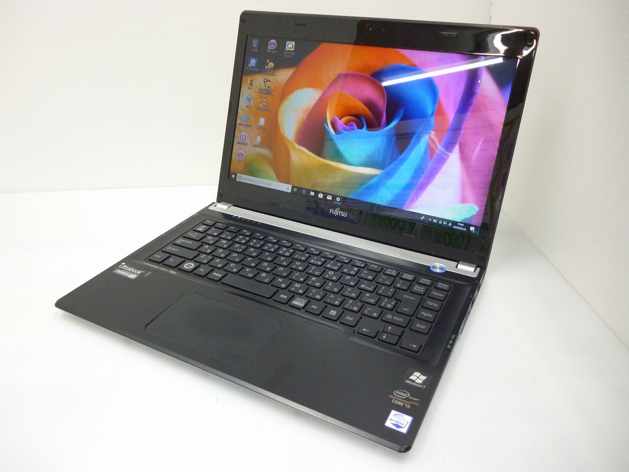 富士通 LIFEBOOK UH55/H CPU:Corei3 2367M 1.40GHz/メモリ:4GB/HDD ...