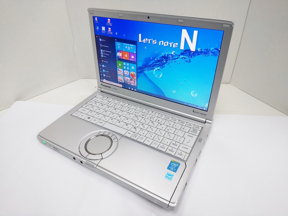 Panasonic Let’s note CF-NX3 (Core i5-4300U 1.90GHz/4GB/SSD480GB) 中古ノート