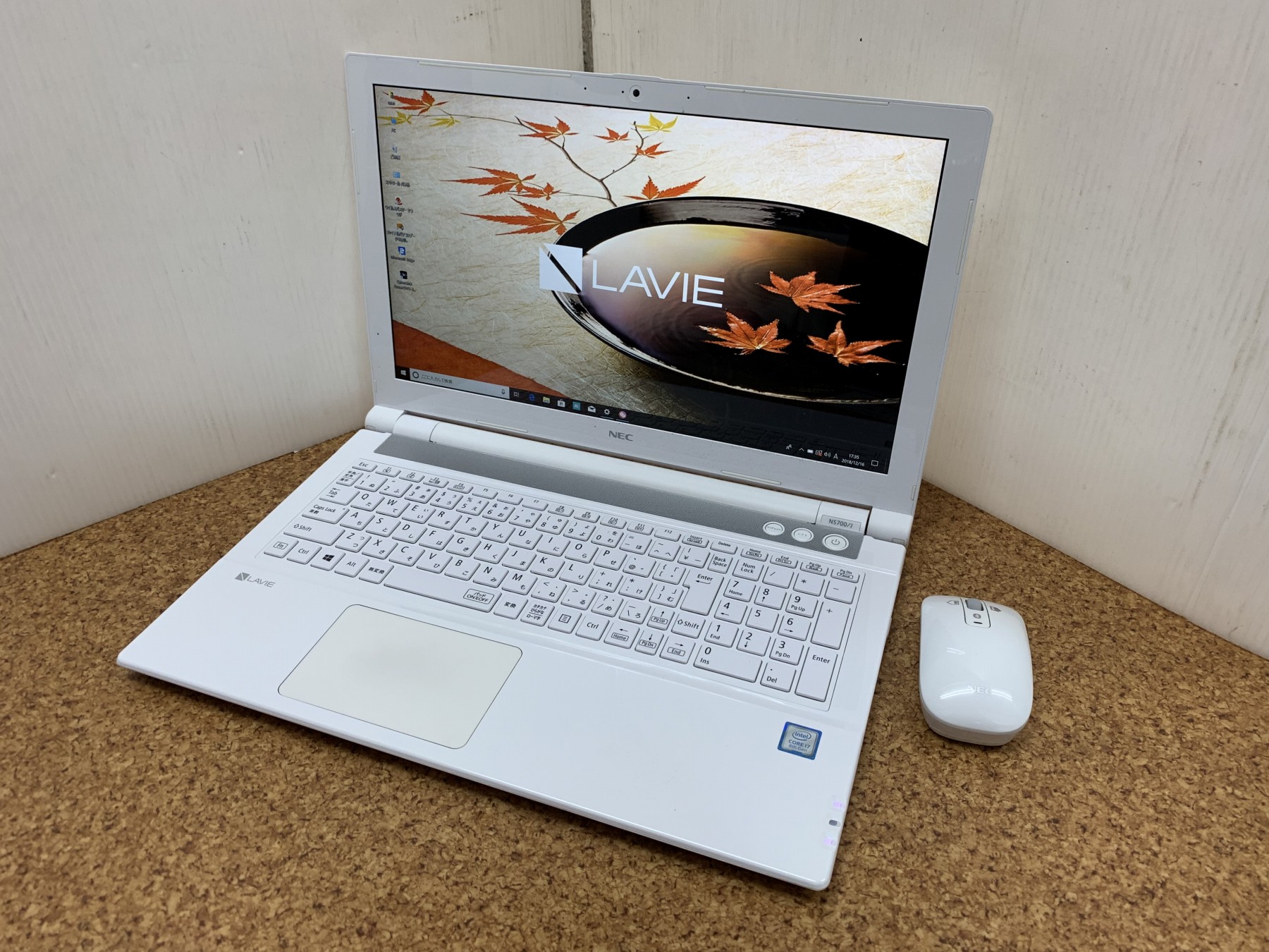 【激安・美品】NECノートパソコン i7/メモリ8G/SSD/ブルーレイ