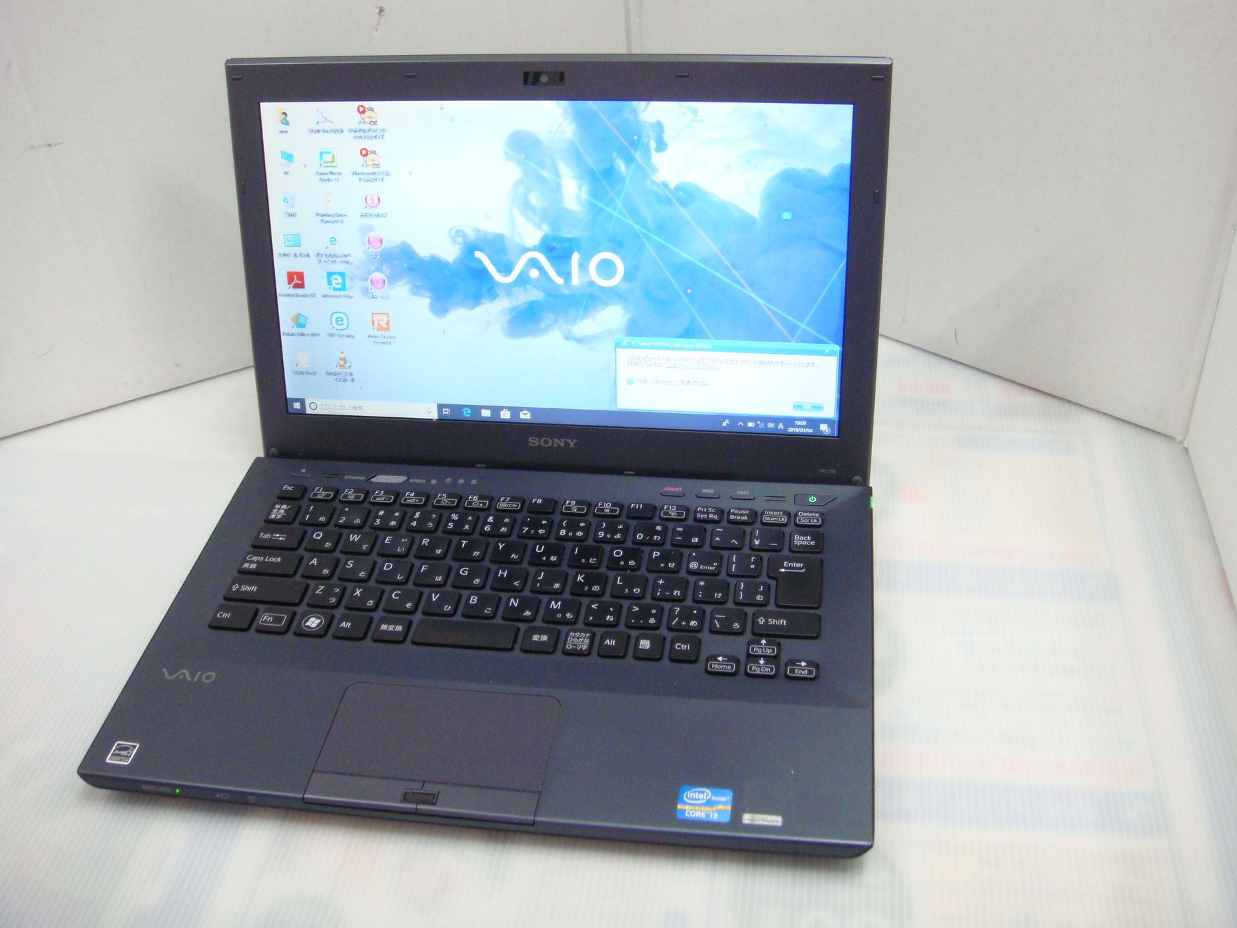 SONY VAIO VPCSB18FJ CPU：Corei3-2310 2.1GHz /メモリ：4GB / HDD