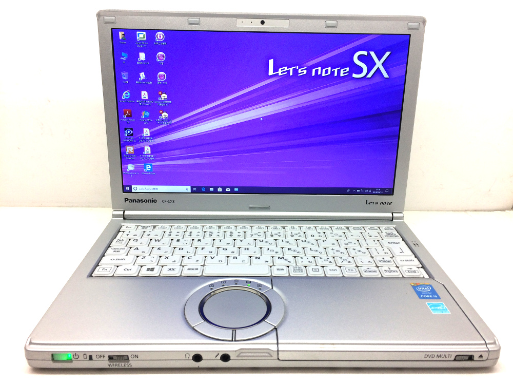 Panasonic Let's note CF-SX3 CPU：Corei5-4200U 1.6GHz / メモリ：4GB ...