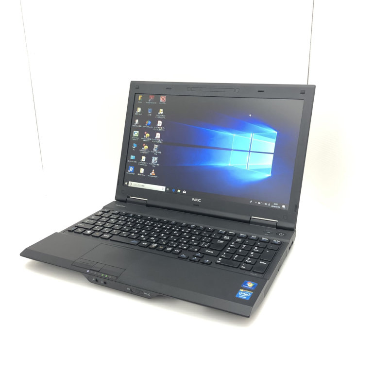 ノートパソコンNEC VK19EX-E初期設定済 送料込