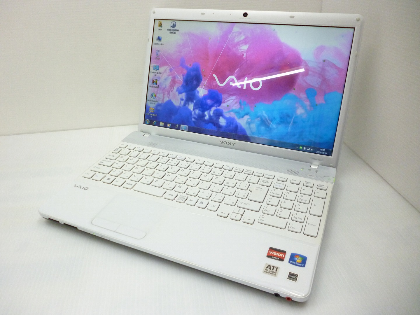 SONY VAIO PCG-61611N CPU:AMD Athlon Ⅱ P360 2.30GHz/メモリ:4GB/HDD