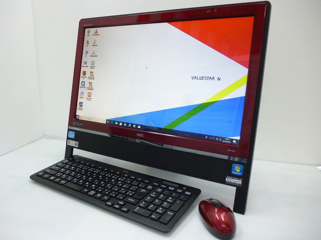 PC/タブレット デスクトップ型PC NEC VALUESTAR VN770/E CPU:Core i5-2410M 2.3GHz/メモリ:8GB/SSD 