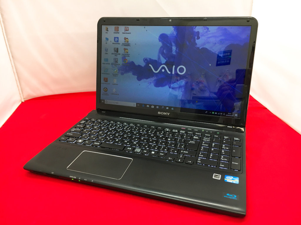 SONY VAIO SVE15119FJB Windows10 Home 64bit(HDDリカバリ) / Polaris ...