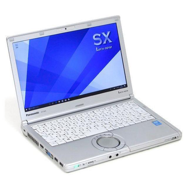 レッツノート SX3 ノートパソコン i5 8GB 高速SSD カメラ DVD