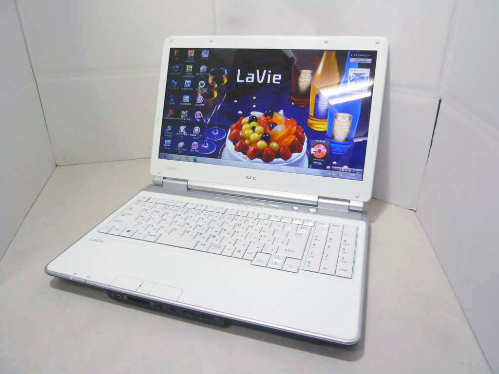NEC Lavie LL550/W Windows7搭載モデル CPU： Core i3 M330 2.13GHz 