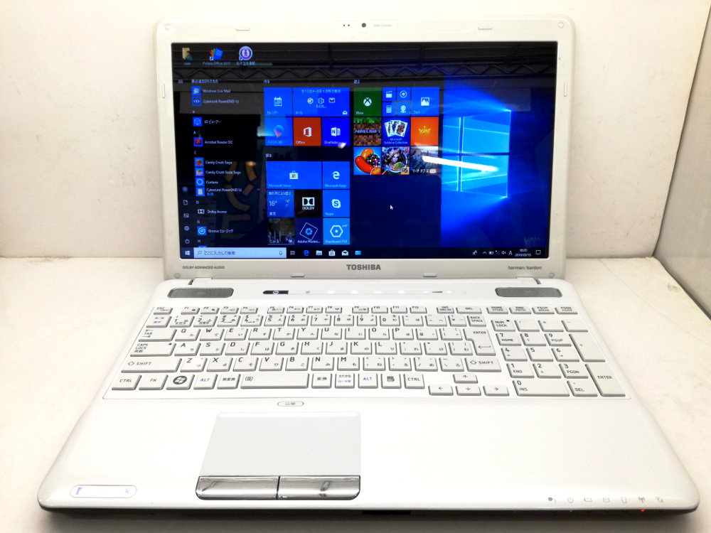 東芝　Core I7　ブルーレイドライブ　Windows10