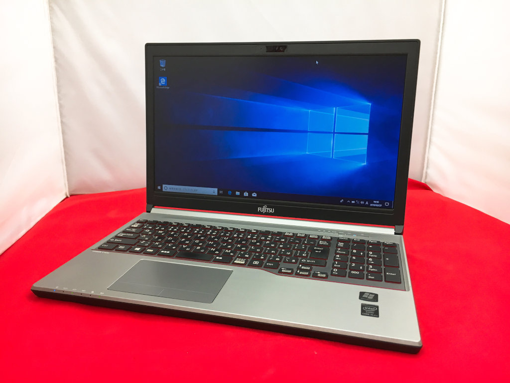 富士通 LIFEBOOK E754/H Windows10 Pro 64bit(HDDリカバリ) / Polaris Office