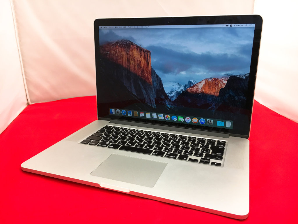 美品 Macbook Pro 15インチ 8G/SSD256GB Dual OS