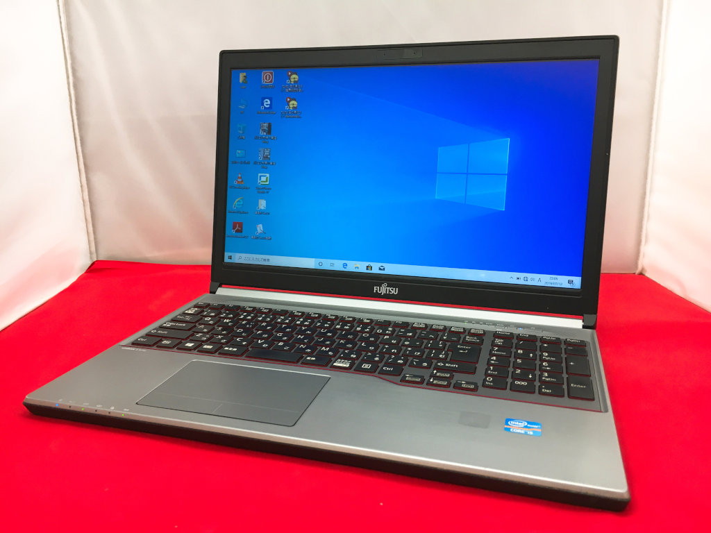 富士通 LIFEBOOK E753/G Windows10 Home 64bit(HDDリカバリ) / Polaris ...