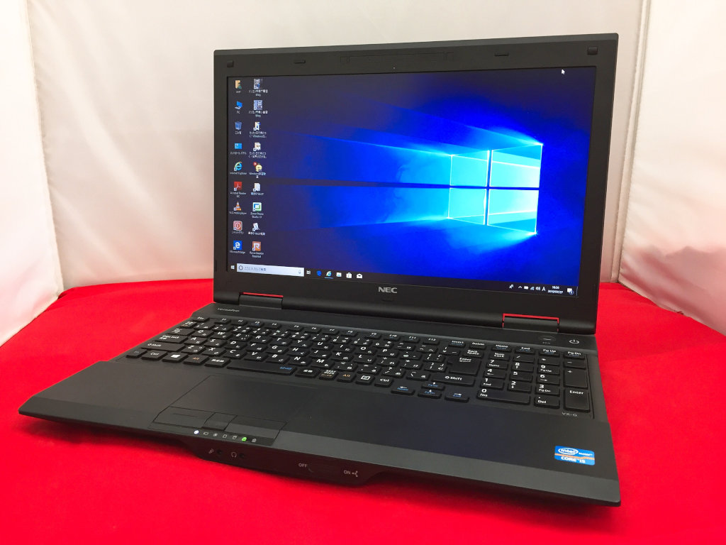 NEC VersaPro PC-VK27MXZDG Windows10 Pro 64bit(HDDリカバリ