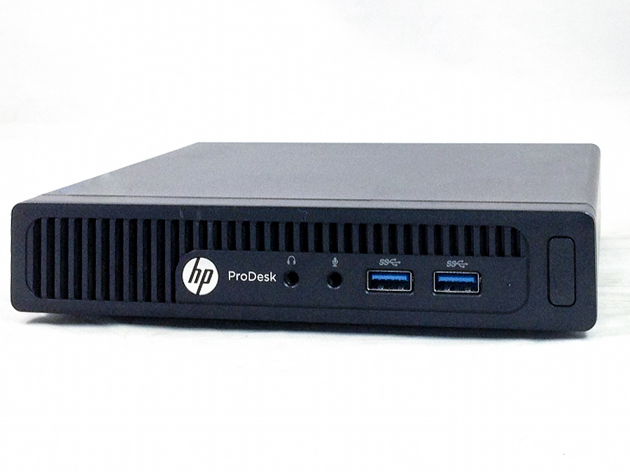 HP ProDesk 400 G2 Mini CPU： Core i3 6100T 3.2GHz/メモリ：4GB/SSD ...