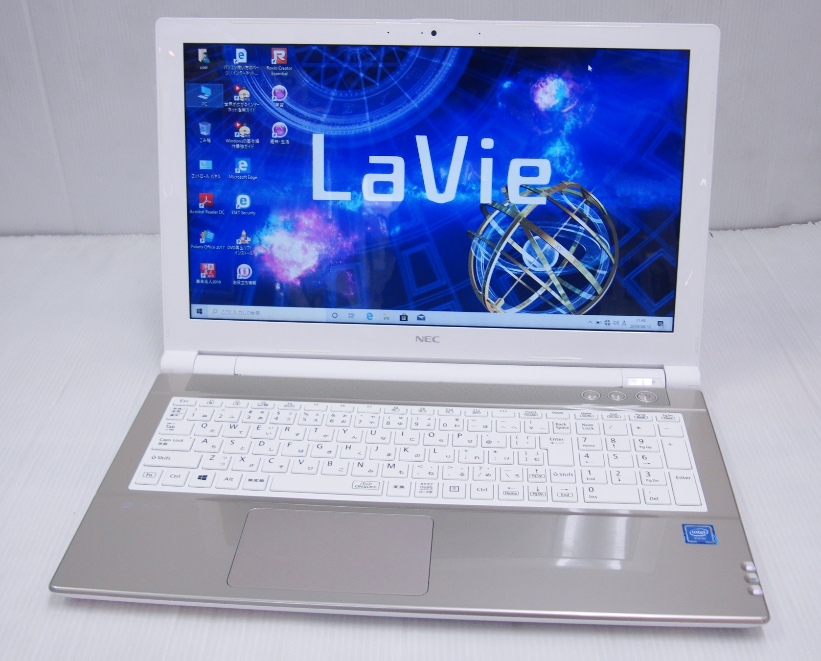 【Core i5 7200U、新SSD240、メモリ12G 】NEC LAVIE