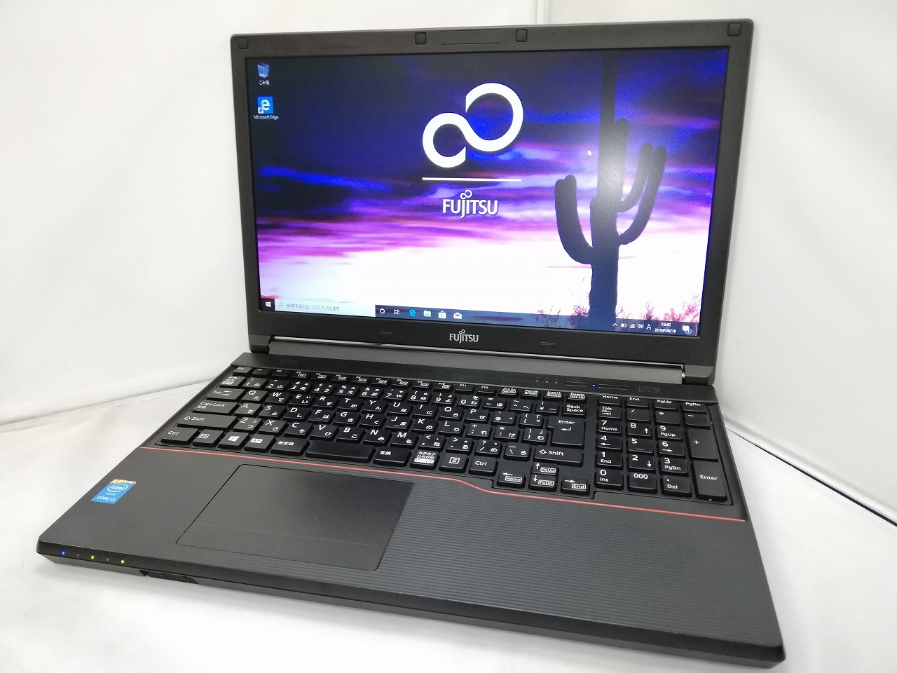 富士通 FMV-A574/H CPU：Core i3-4000M 2.4GHz / メモリ：4GB
