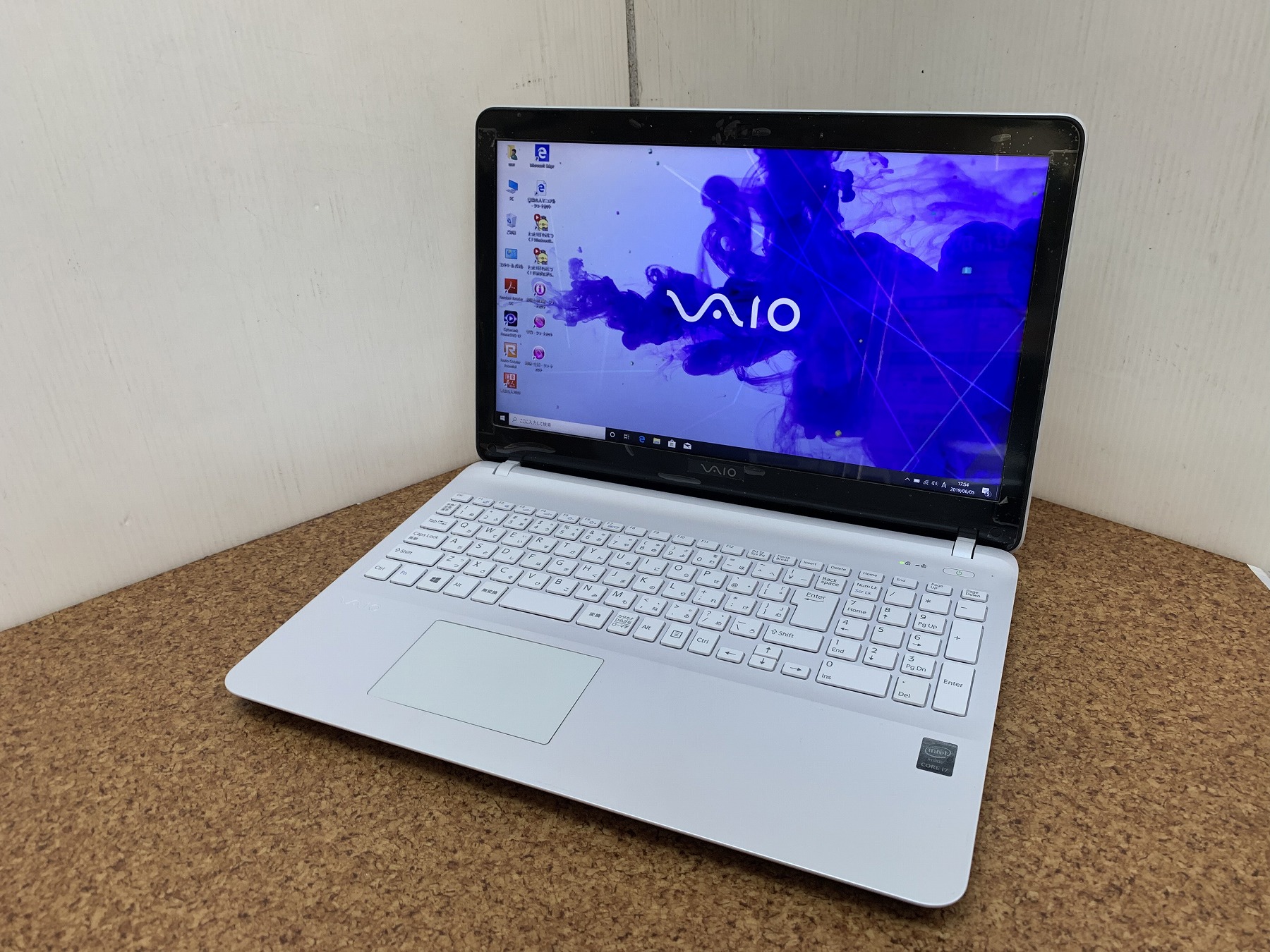 vaio i7  SSD480GB 8GB  ブルーレイフルHD ノートパソコン