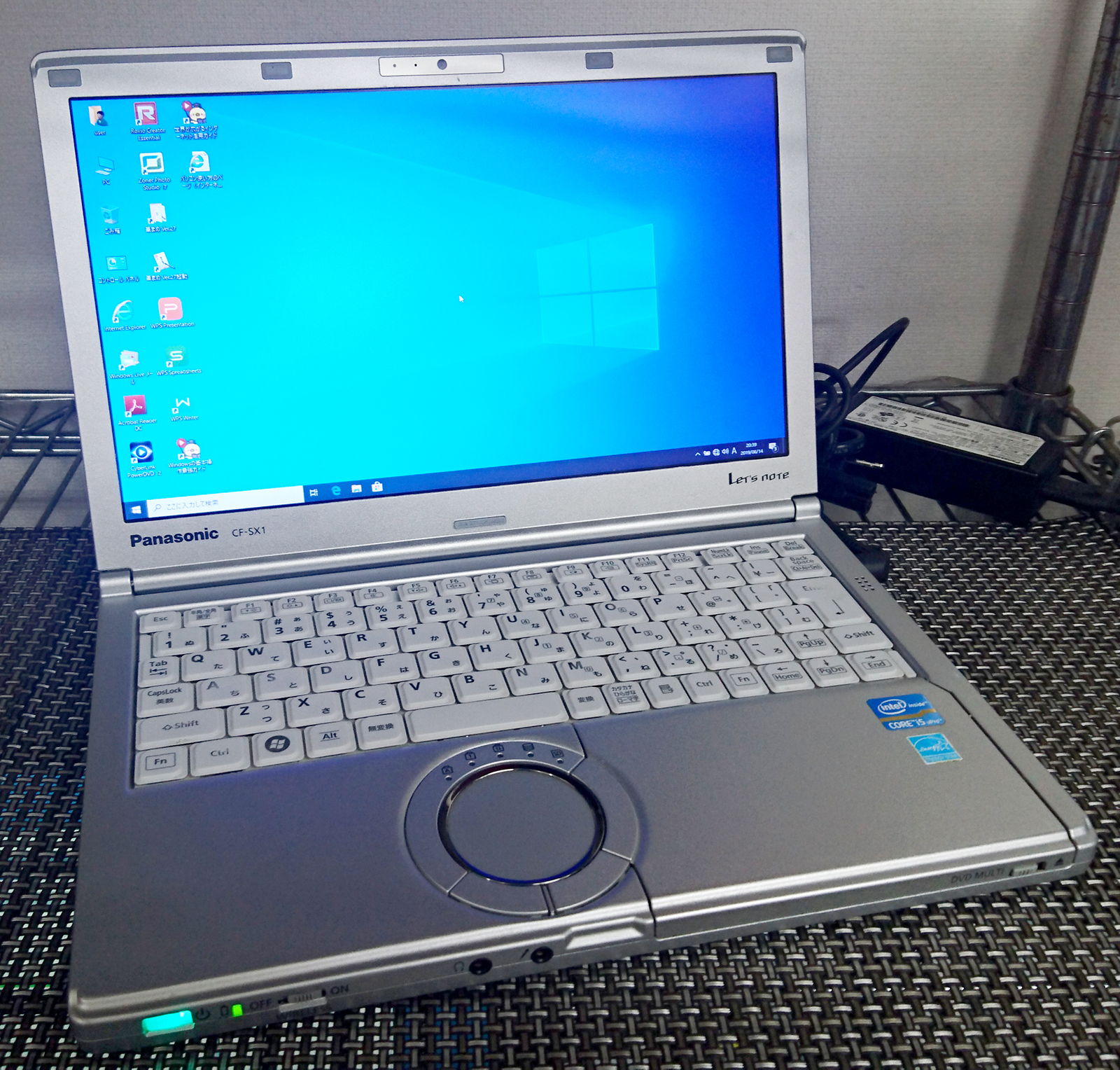 パナソニック Panasonic Let's note CF-SX1 Core i5 16GB HDD250GB スーパーマルチ 無線LAN Windows10 64bitWPSOffice 12.1インチ モバイルノート  パソコン  ノートパソコン