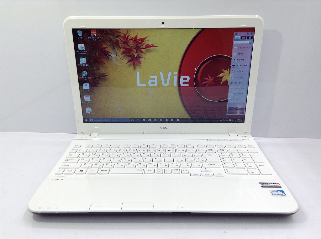 PC-LS150JS6W NEC PC-LS150JS6W 中古ノートパソコンが激安販売中