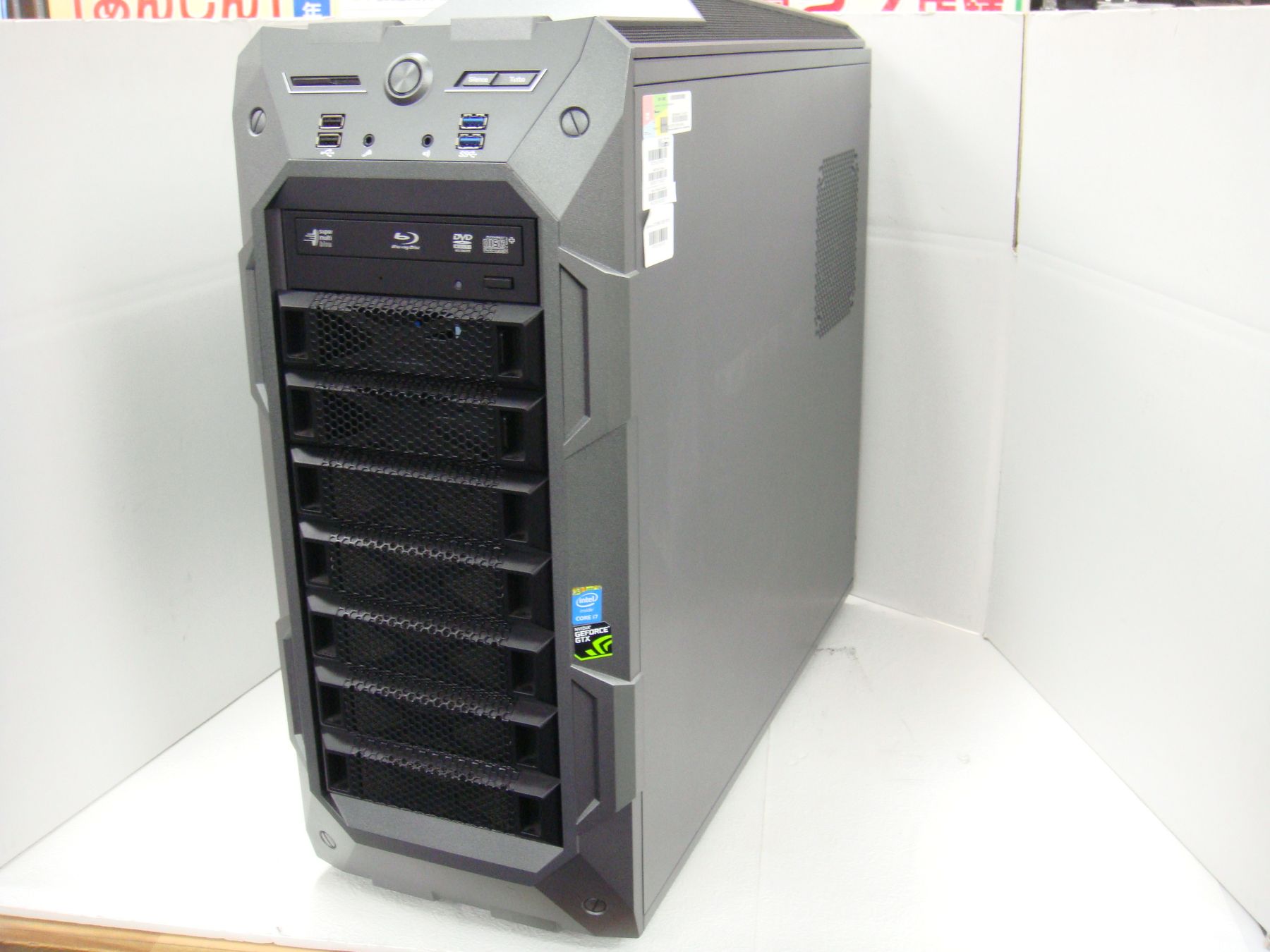 オリジナル ゲーミングPC CPU：(Core i7-4770K 3.5GHz/メモリ：16GB
