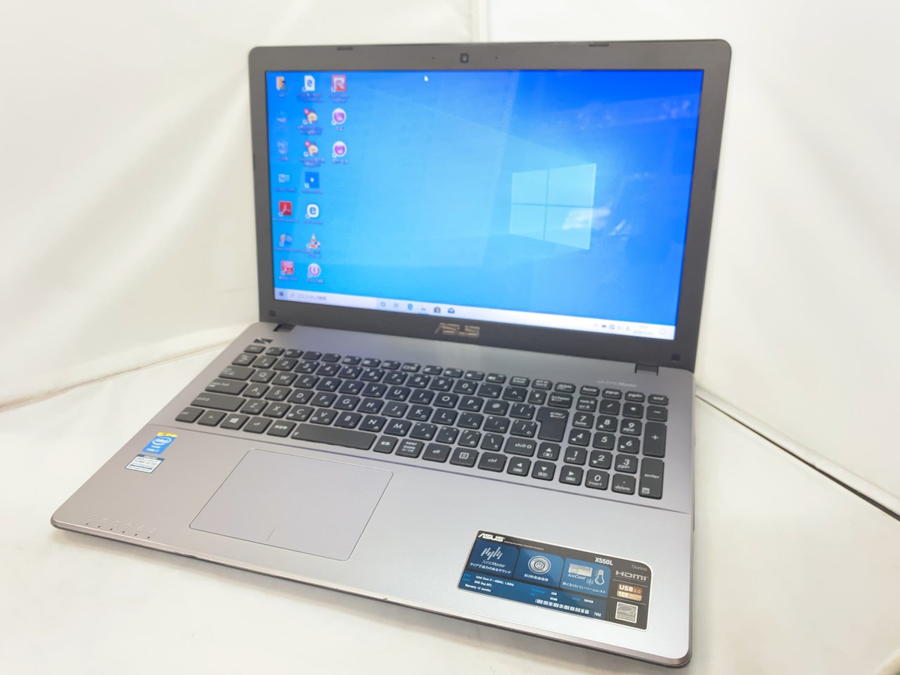 【美品】ASUS ノートパソコンX550L windows8 オフィス2013