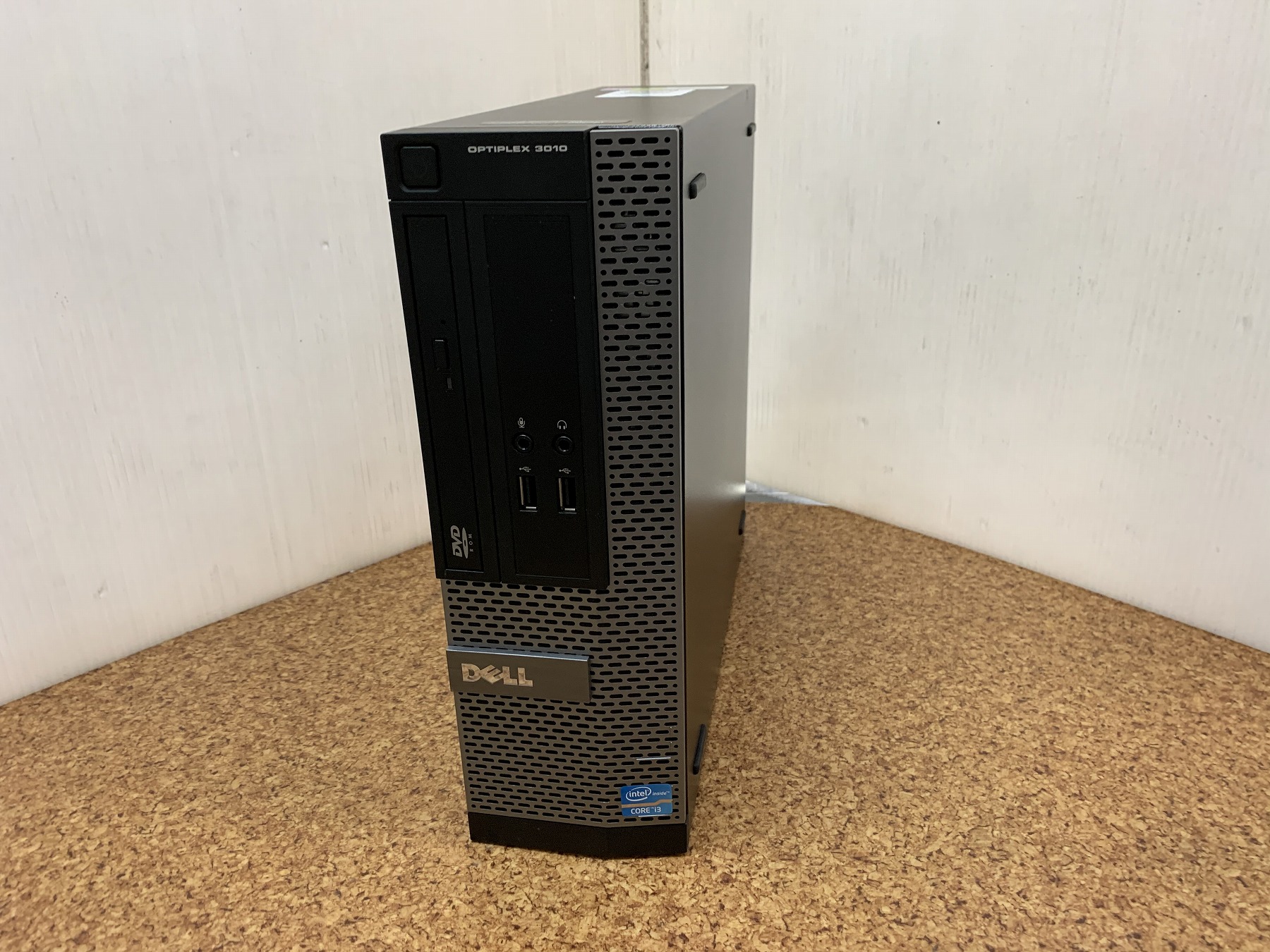 DELL OPTIPLEX 3010 CPU：Core i3 3220 3.3GHz / メモリ：4GB / SSD