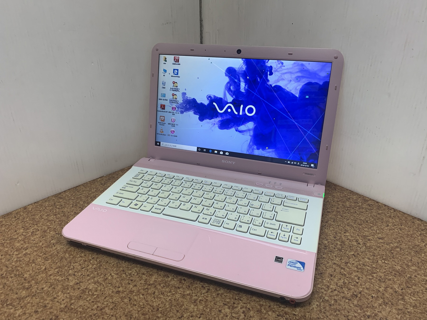 SONY VAIO VPCEA45FJ CPU：Pentium P6200 2.13GHz / メモリ：4GB / SSD