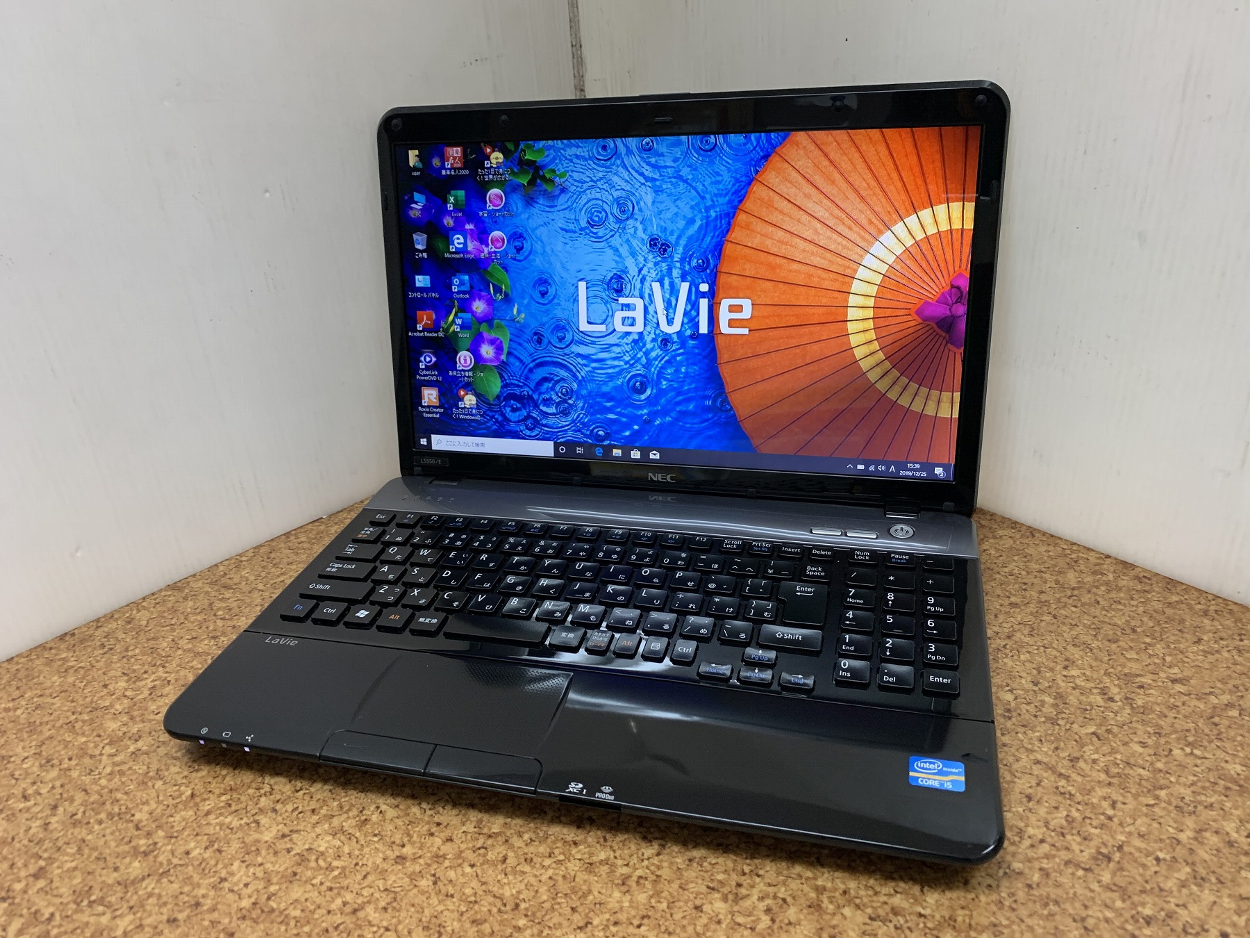 ＮＥＣノートＰＣ新品SSD248交換済 i5 LS550E 8GB-