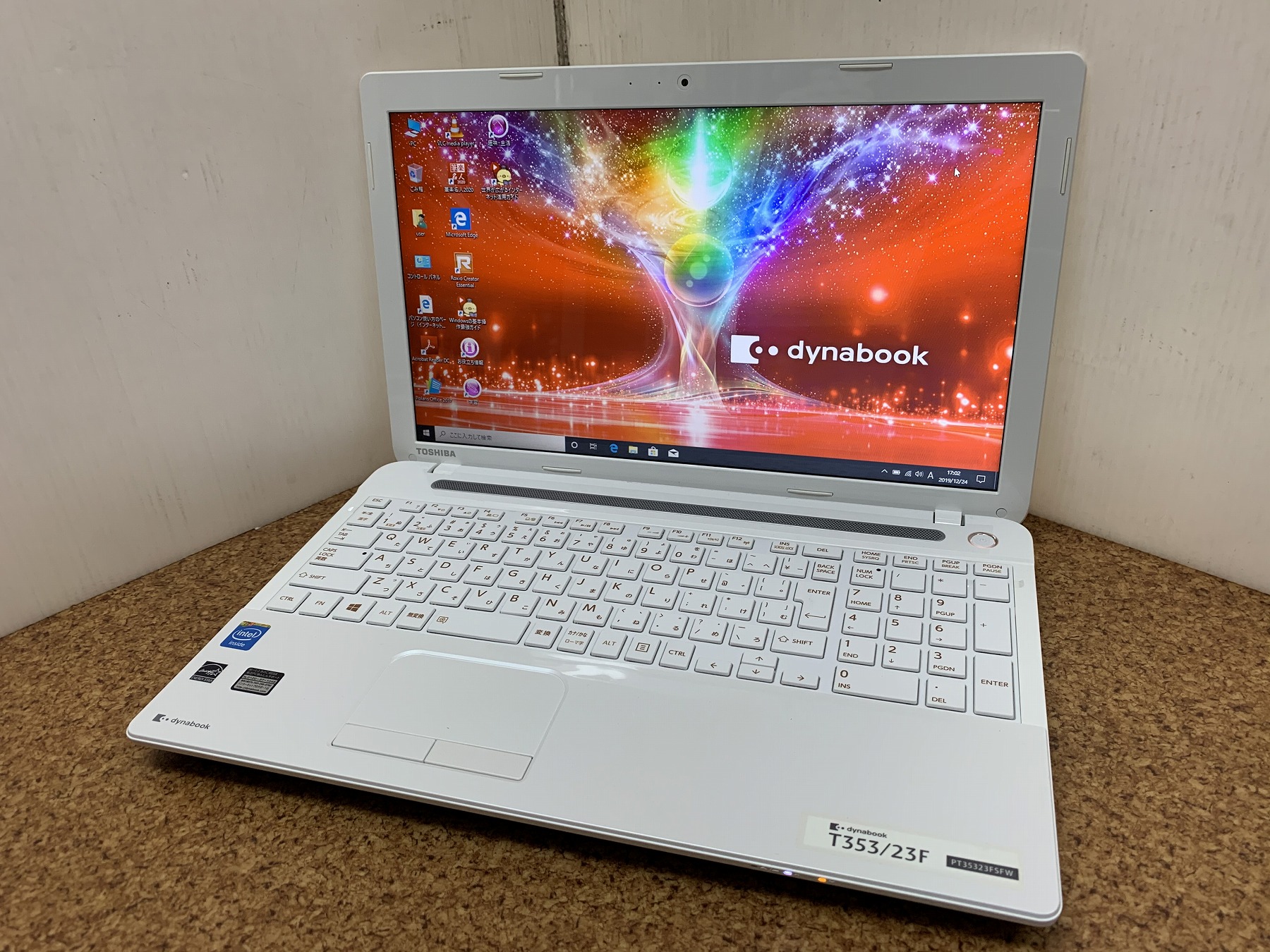 東芝 dynabook T353/23F CPU：Celeron 1037U 1.8GHz / メモリ：4GB ...