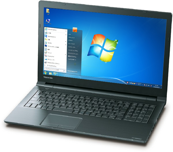 PC/タブレット ノートPC 東芝 dynabook B65/F Windows7搭載モデル CPU： Core i3 6100U 2.3GHz 
