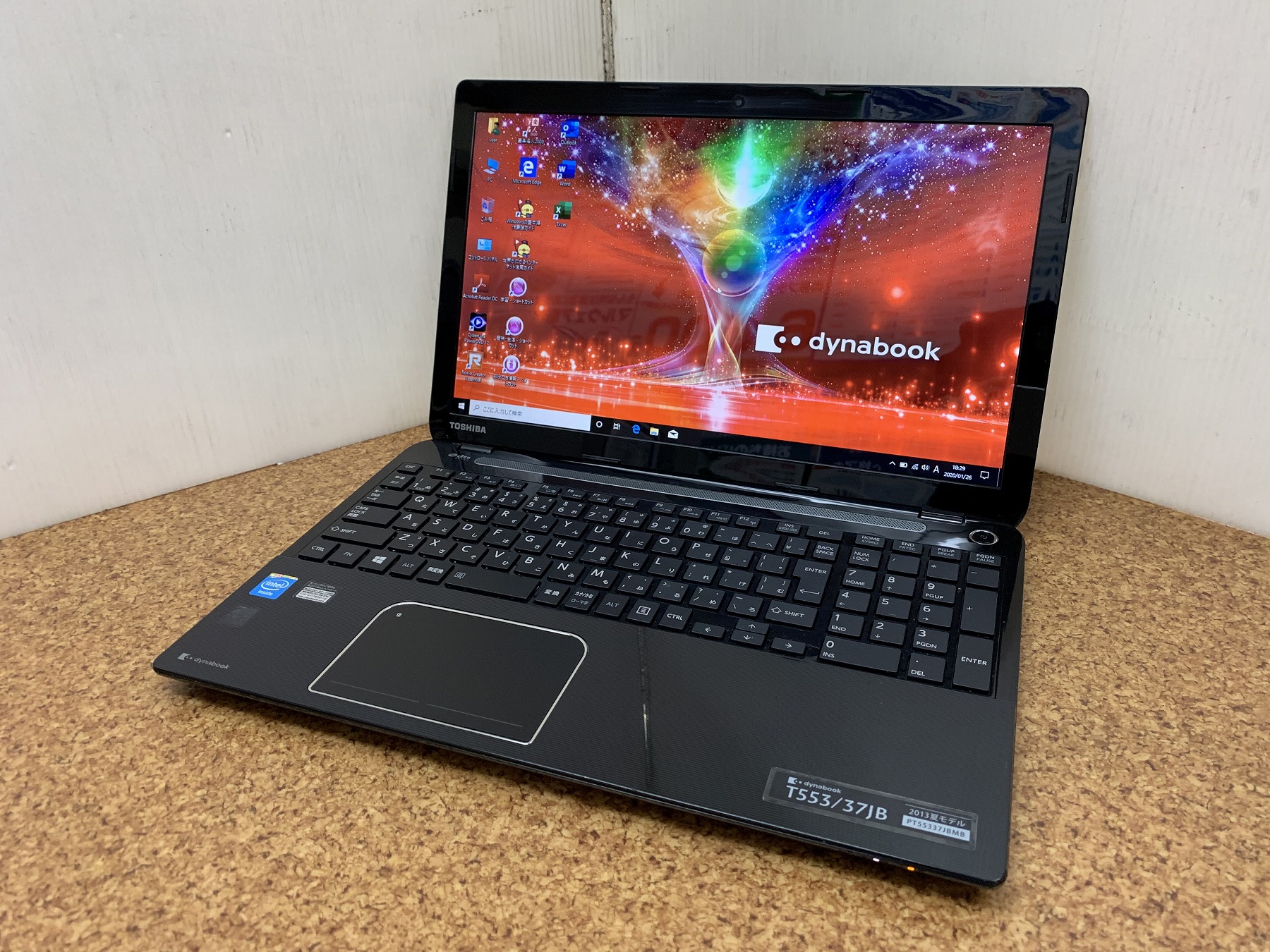 東芝 dynabook T553/37JB CPU：Celeron 847 1.1GHz / メモリ：4GB ...