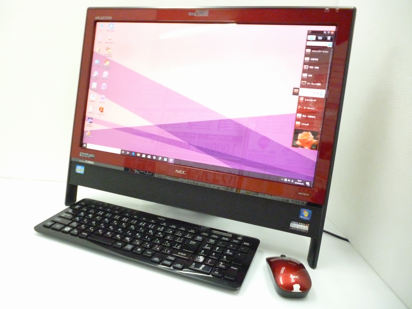 NEC VALUESTAR VN770/H CPU:Core i7-2670QM 2.2GHz/メモリ:8GB/HDD:2TB/ODD:Blu