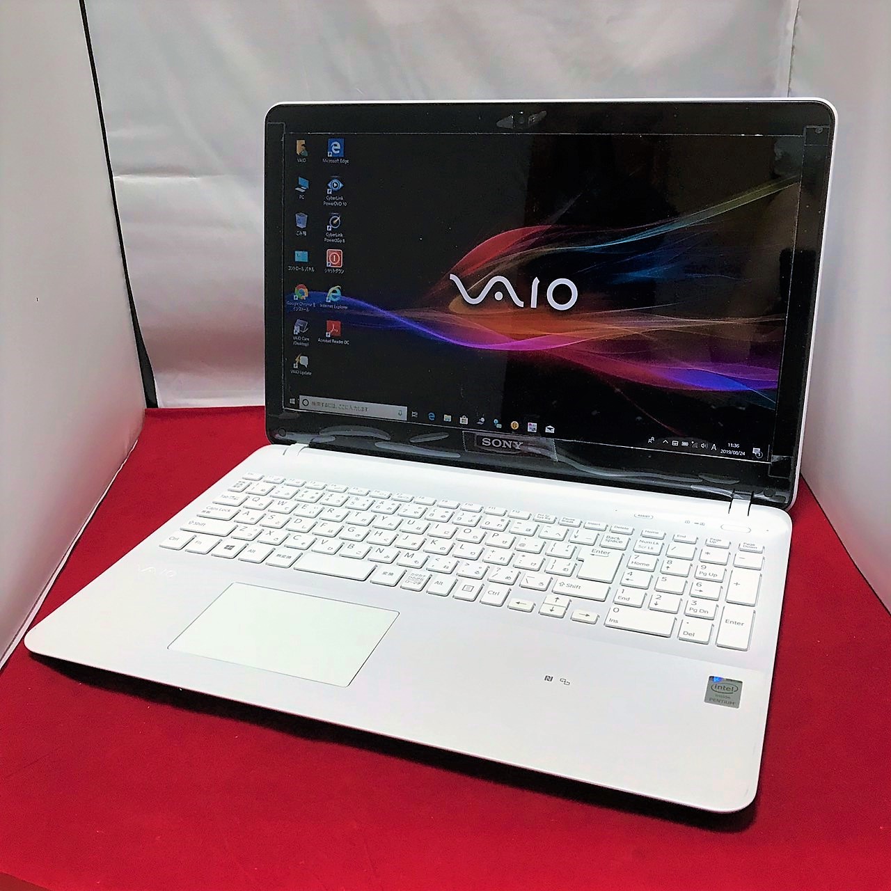 SONY VAIO Fit SVF15317DJW Windows10 Home 64bit(HDDリカバリ