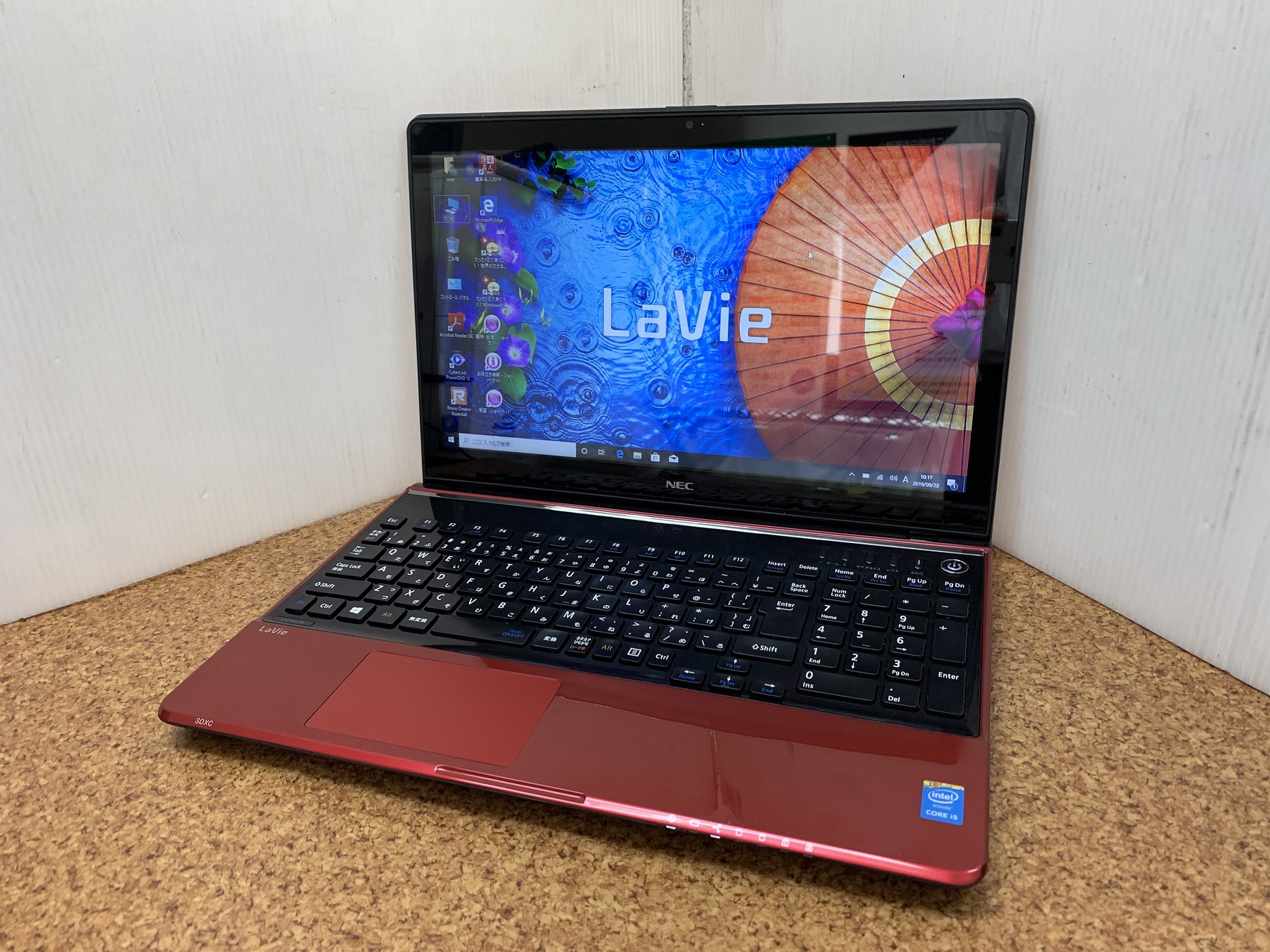 高速無線通信NEC ノートパソコン LaVie S PC-LS550SSR  Core i5