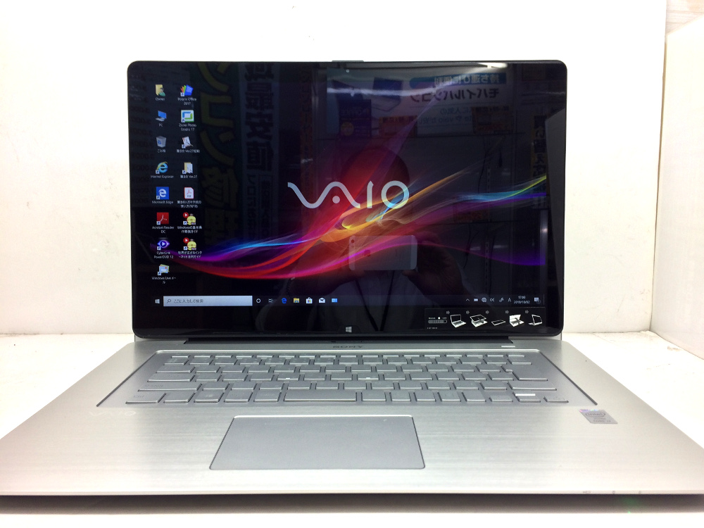 SONY ノートパソコン VAIO core i7 オフィス付 美白 :S249