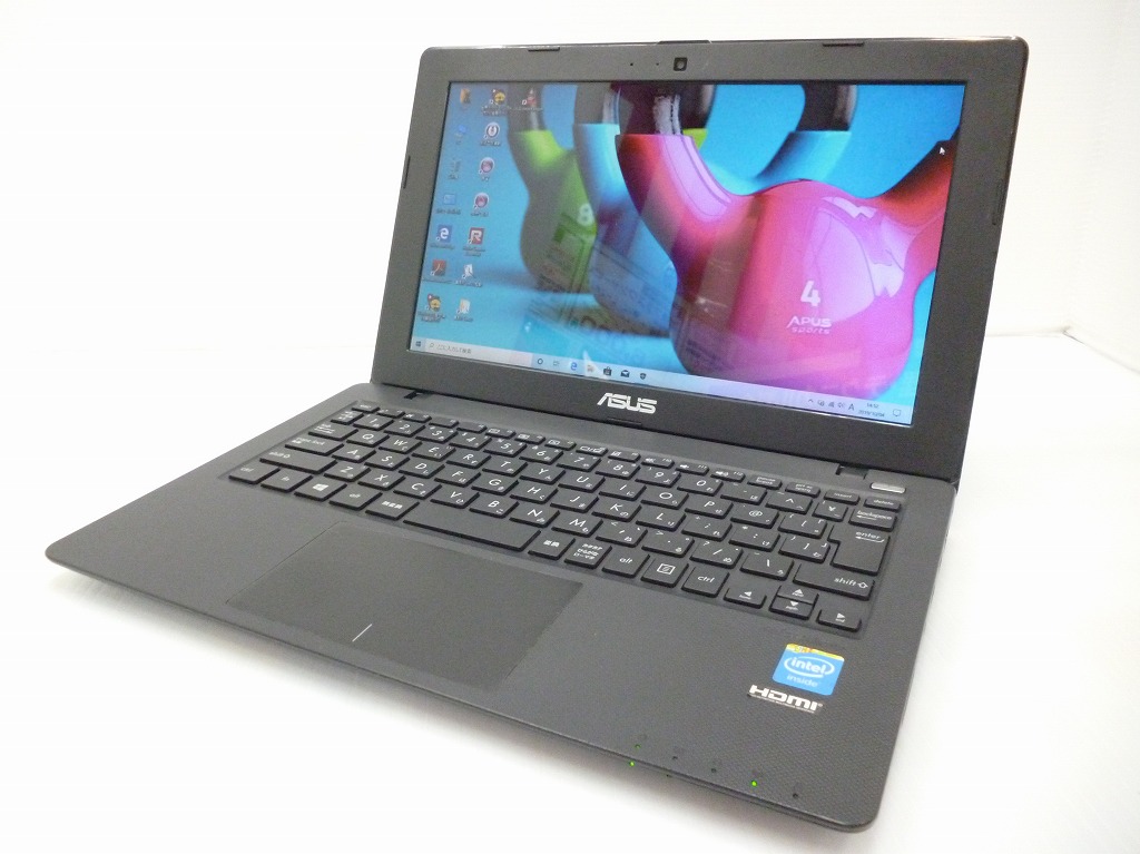 ASUS X200M CPU:Celeron N2815 1.86GHz/メモリ:4GB/HDD:750GB/OS