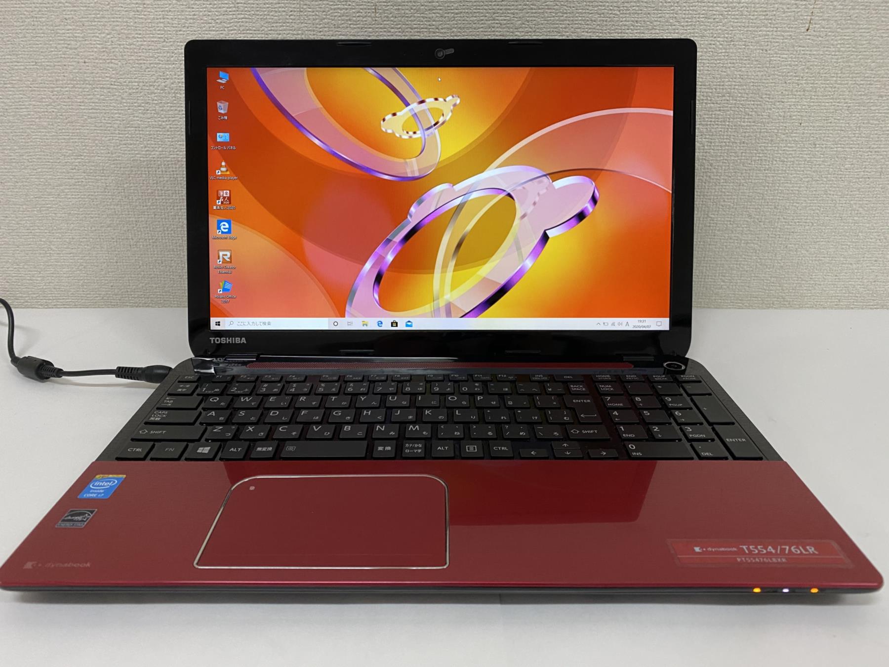 TOSHIBA dynabook T554/76LR CPU： Core i7-4700MQ 2.4GHz/メモリ：8GB