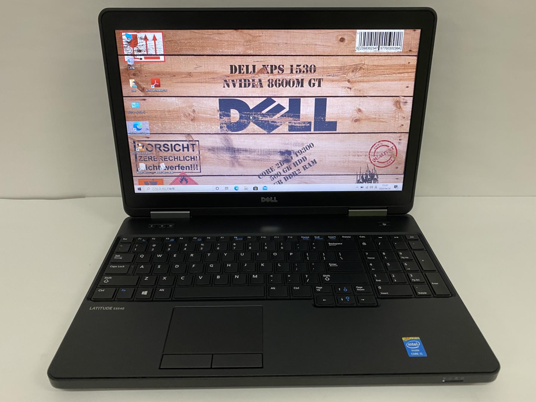 DELL Latitude E5540 Core i5 4GB HDD320GB DVD-ROM 無線LAN Windows10