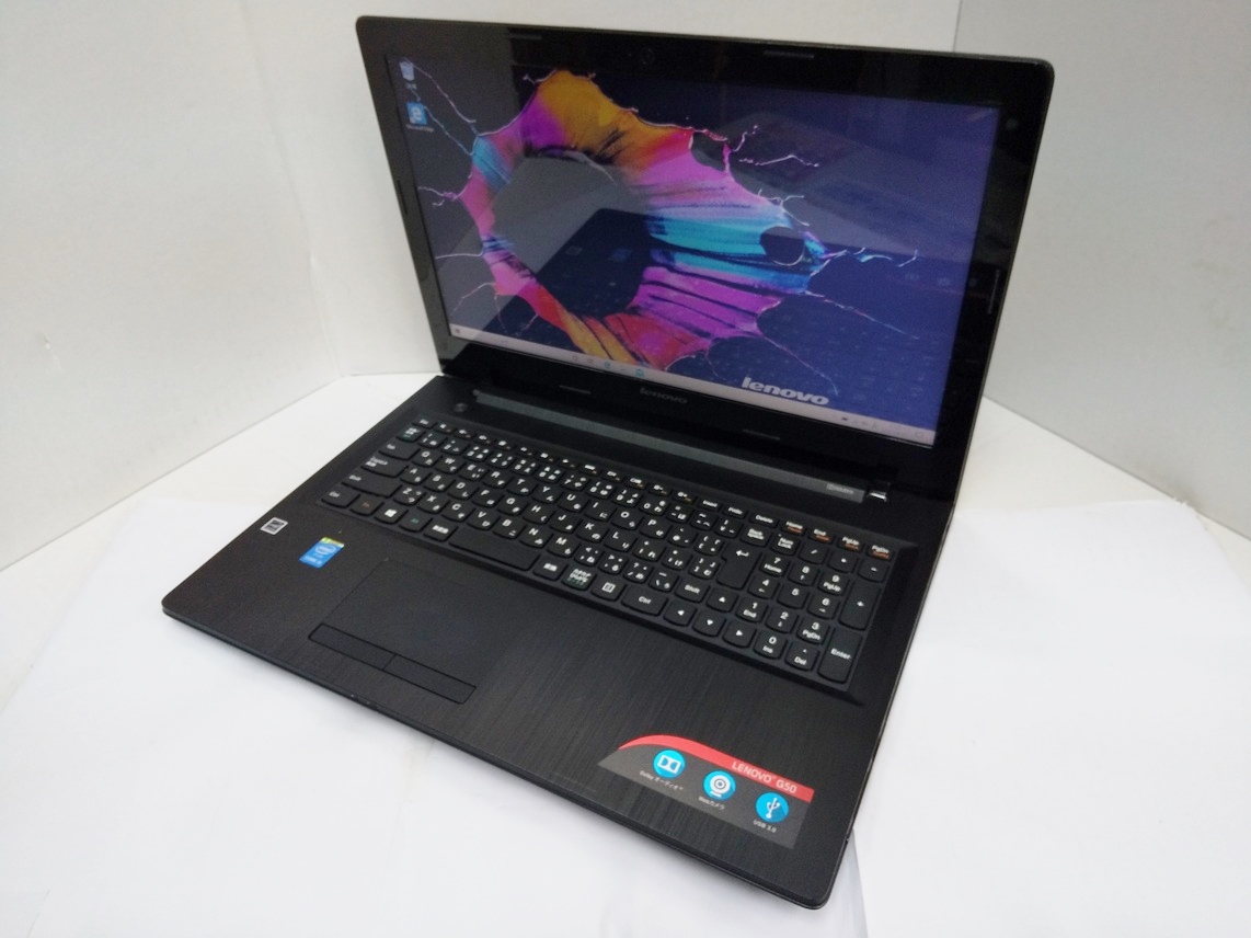 lenovo G50-80 (Core i5-5200U 2.20GHz/8GB/SSD240GB) 中古ノート