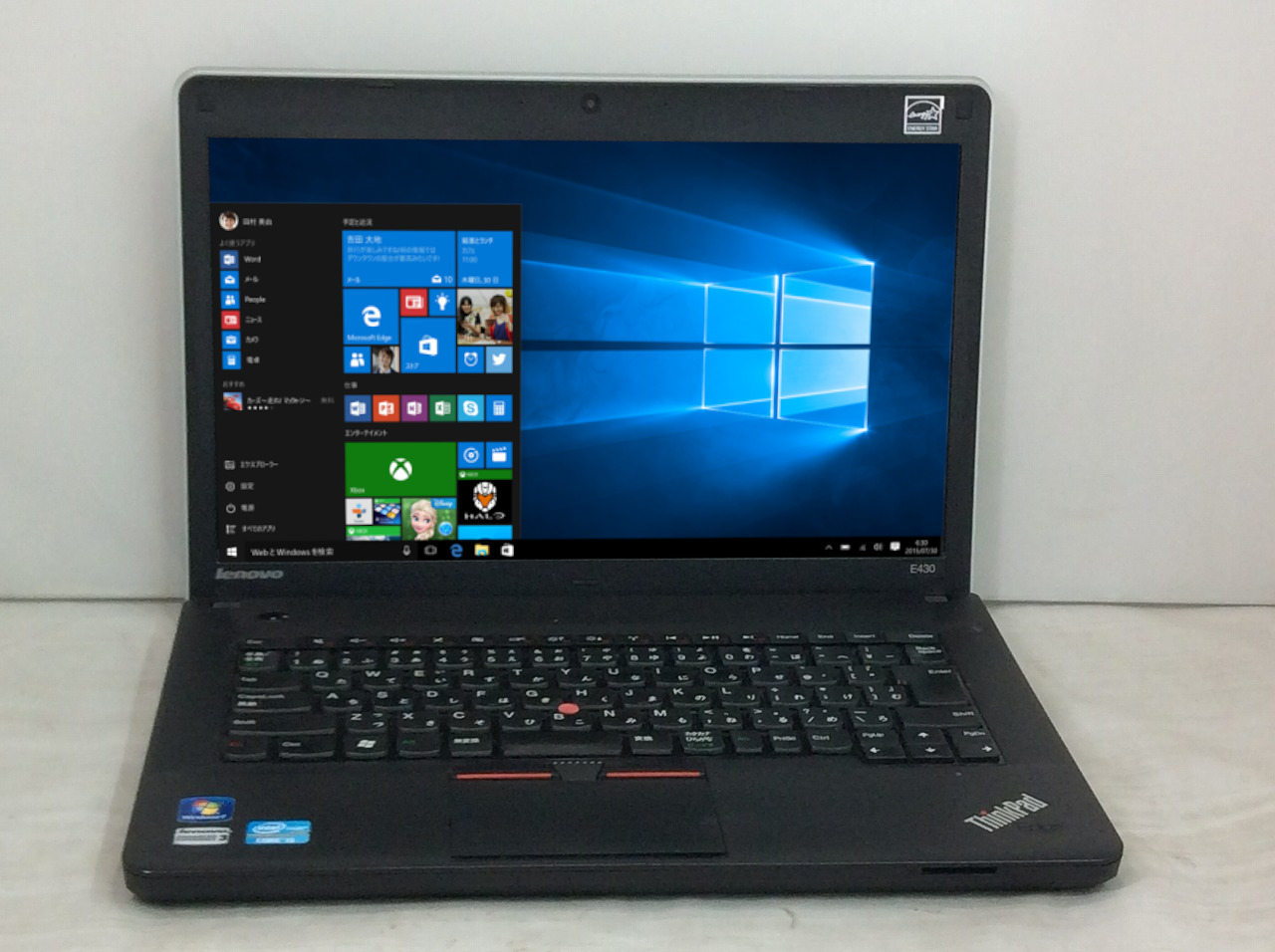 Lenovo ThinkPad E430 (訳あり) CPU： Core i5 3210M 2.5GHz/メモリ