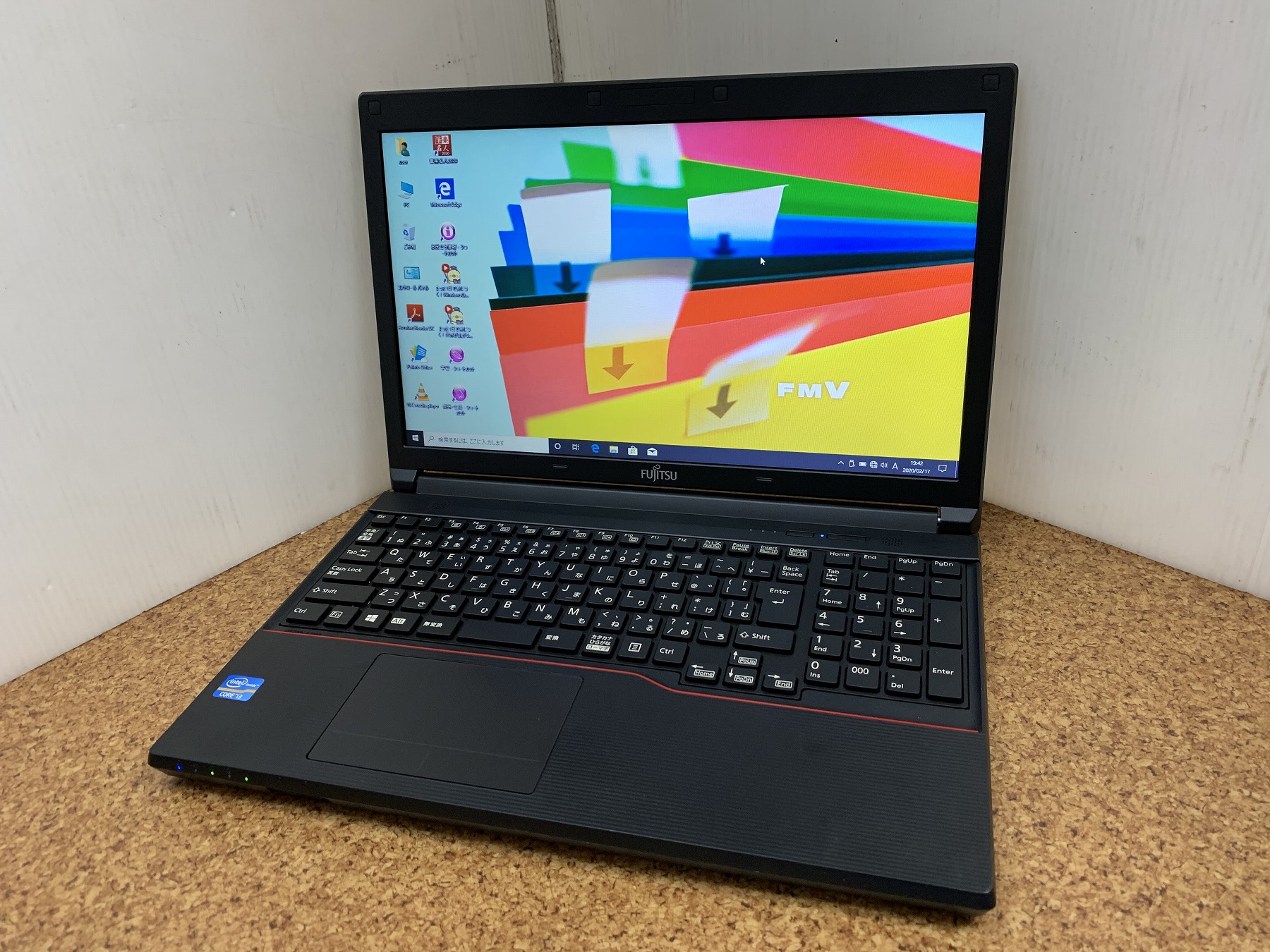 【SSD換装】ノートパソコン　LIFEBOOK A573/G　Core i3