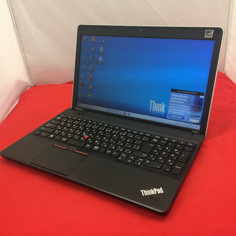 ４GB画面Lenovo Think pad E530c　15.6インチ　ノートPC SSD