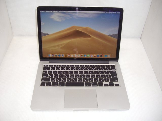 Apple MacBookPro 2600/13.3 MGX82J/A SSD・Retinaモデル Apple