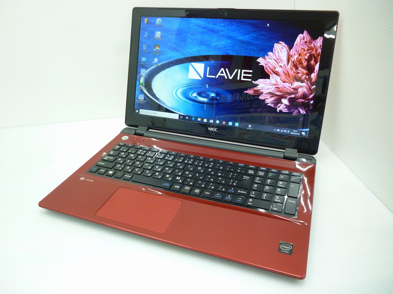 NEC 薄型ノートwindows10PC　NS150/B