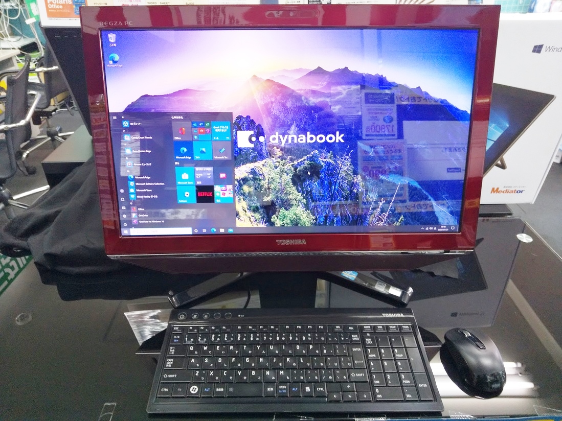 東芝 REGZA PC-D731/T7 (Core i7-2670QM 2.20GHz/8GB/2TB) 中古