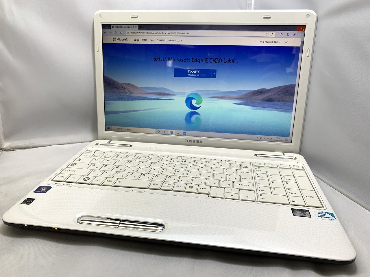 東芝 dynabook PT35034BSFW CPU:Pentium Dual-Core P6200 2.13GHz