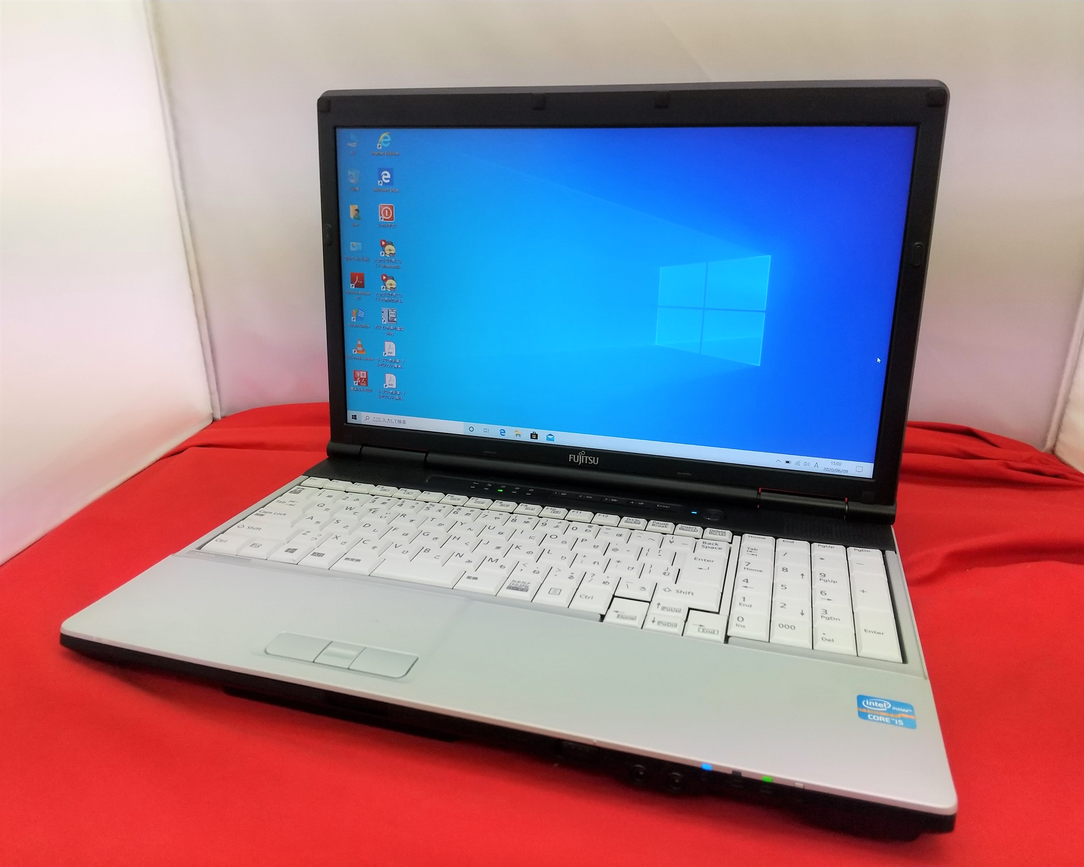 富士通 LIFEBOOK E742/F Windows10 Home 64bit(HDDリカバリ) / Polaris Office